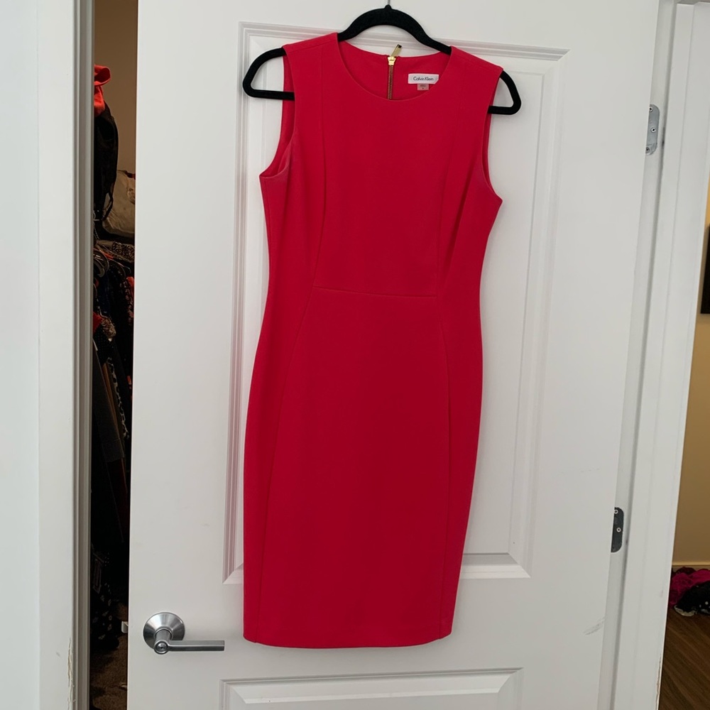 Pink Calvin Klein Dress